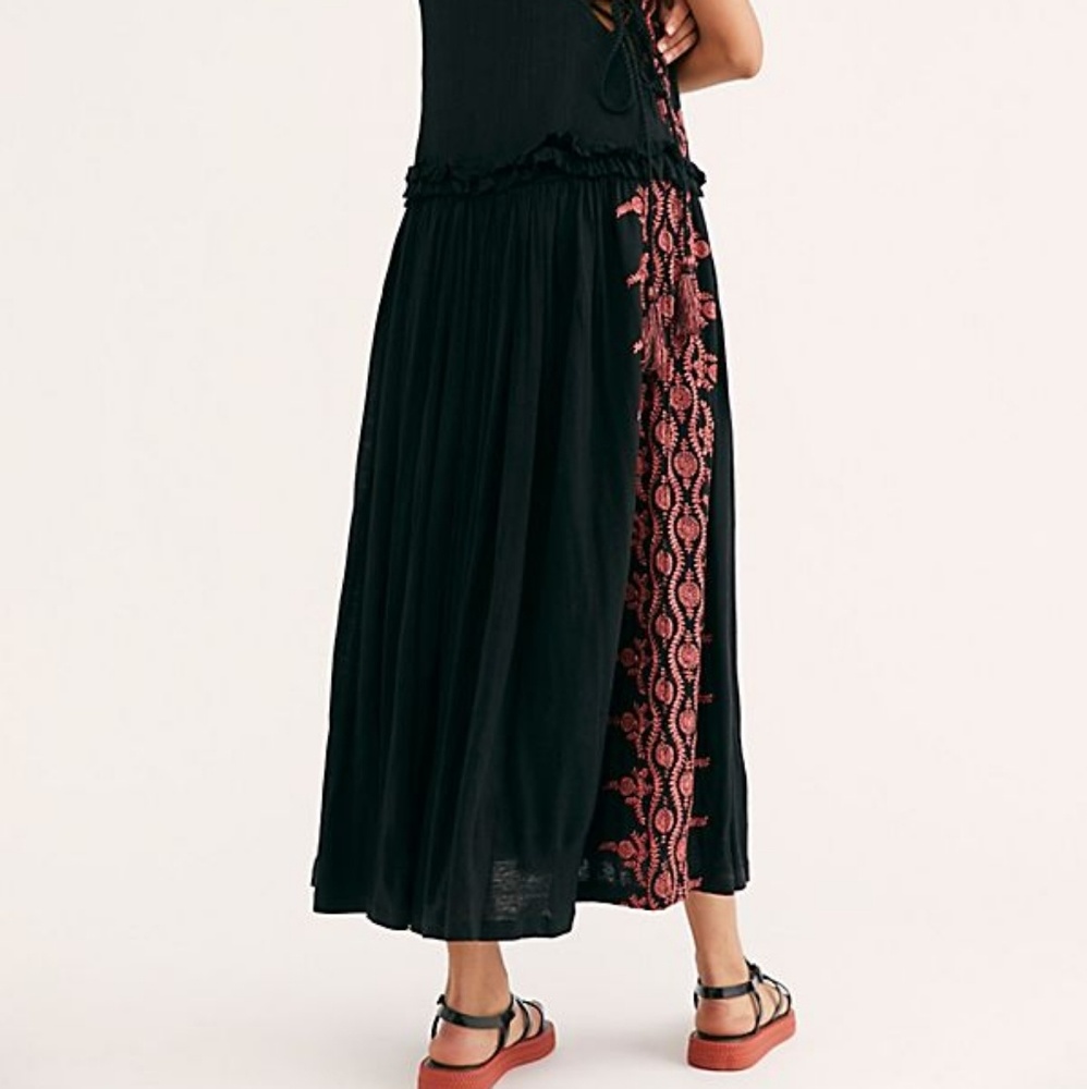 Free People Bali Wildfire Embroidered Dress - Picture 4 of 6